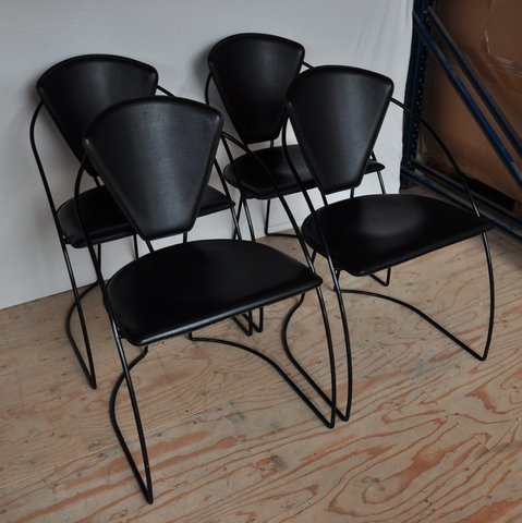 4x Arrben 'Linda' dining room chairs