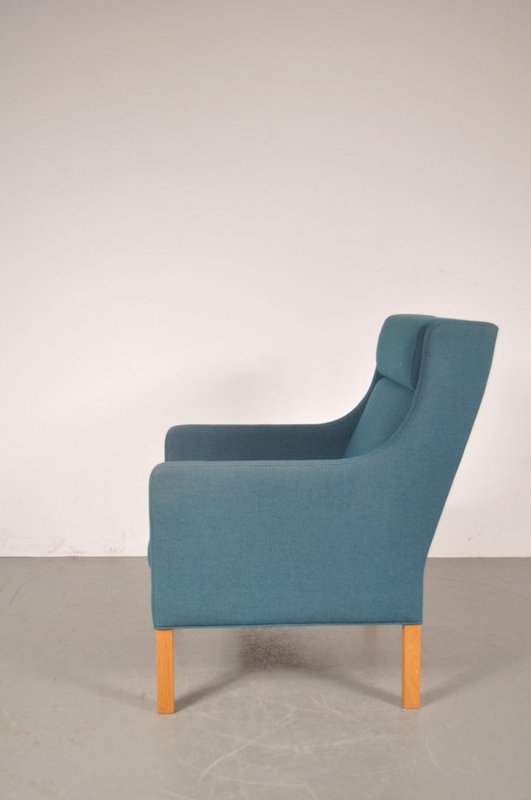 Borge Mogensen produced by Fredericia, 1960s Danish design lounge chair