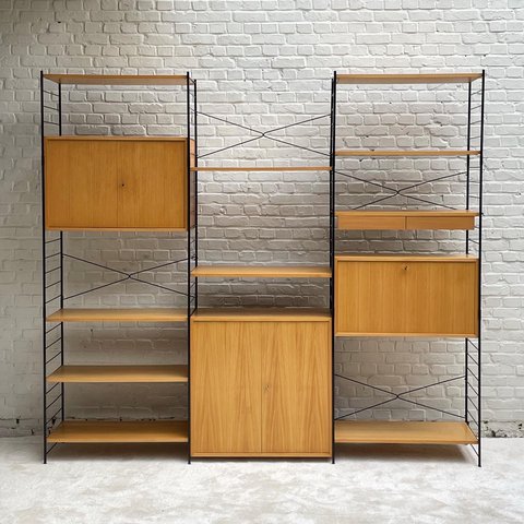 Vintage string wall unit from WHB