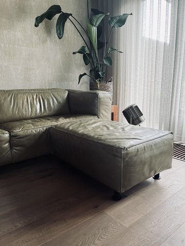 Cartel Living sofa + ottoman
