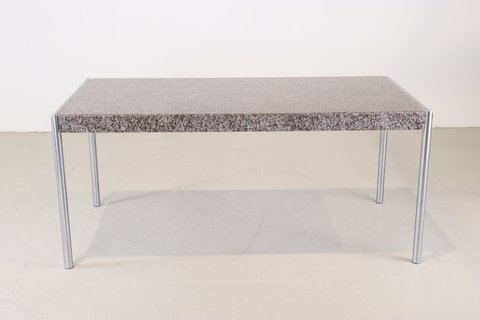 Metaform natural stone dining room table
