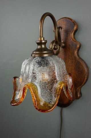 Art-Deco-Murano-Wandlampe