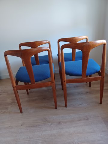 4x Johannes Anderson 'Juliane chairs'