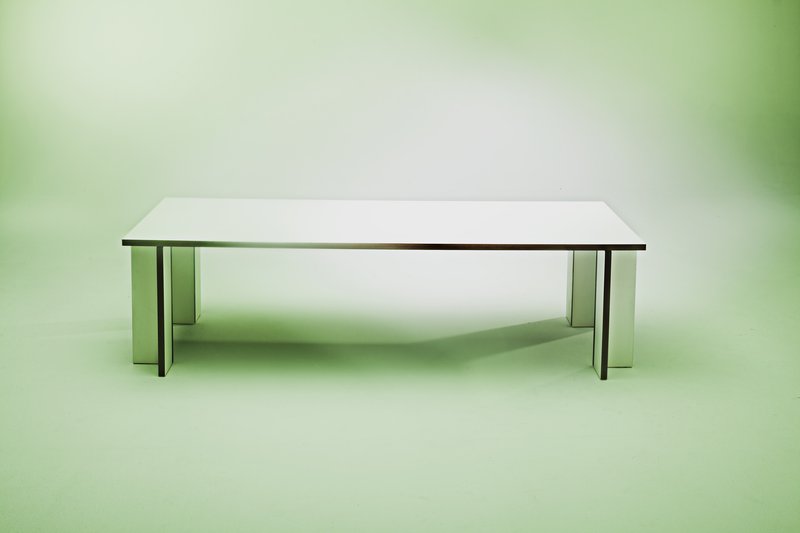 Linteloo Akiro table by Roderick Vos, HPL, 300cm