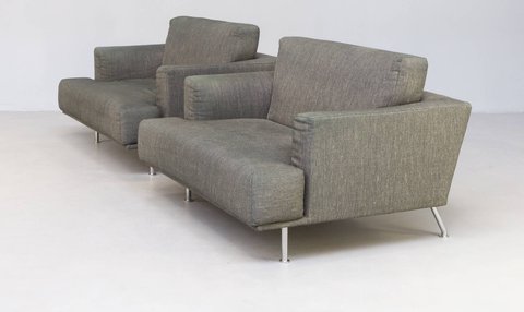 2x Cassina by Piero Lissoni lounge chair