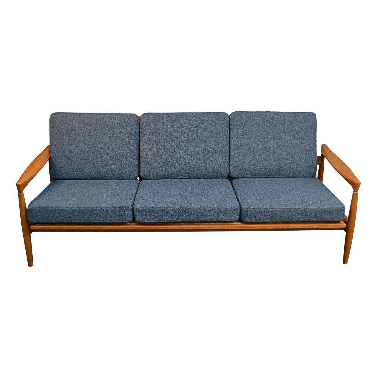 Vintage Scandinavian design oak Erik Wørts sofa set image 4