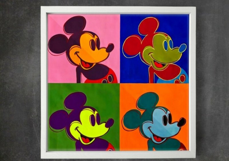 Mickey Mouse, Andy Warhol 1962