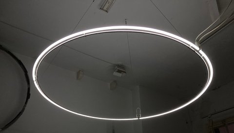 Paul Baartmans neonhanglamp