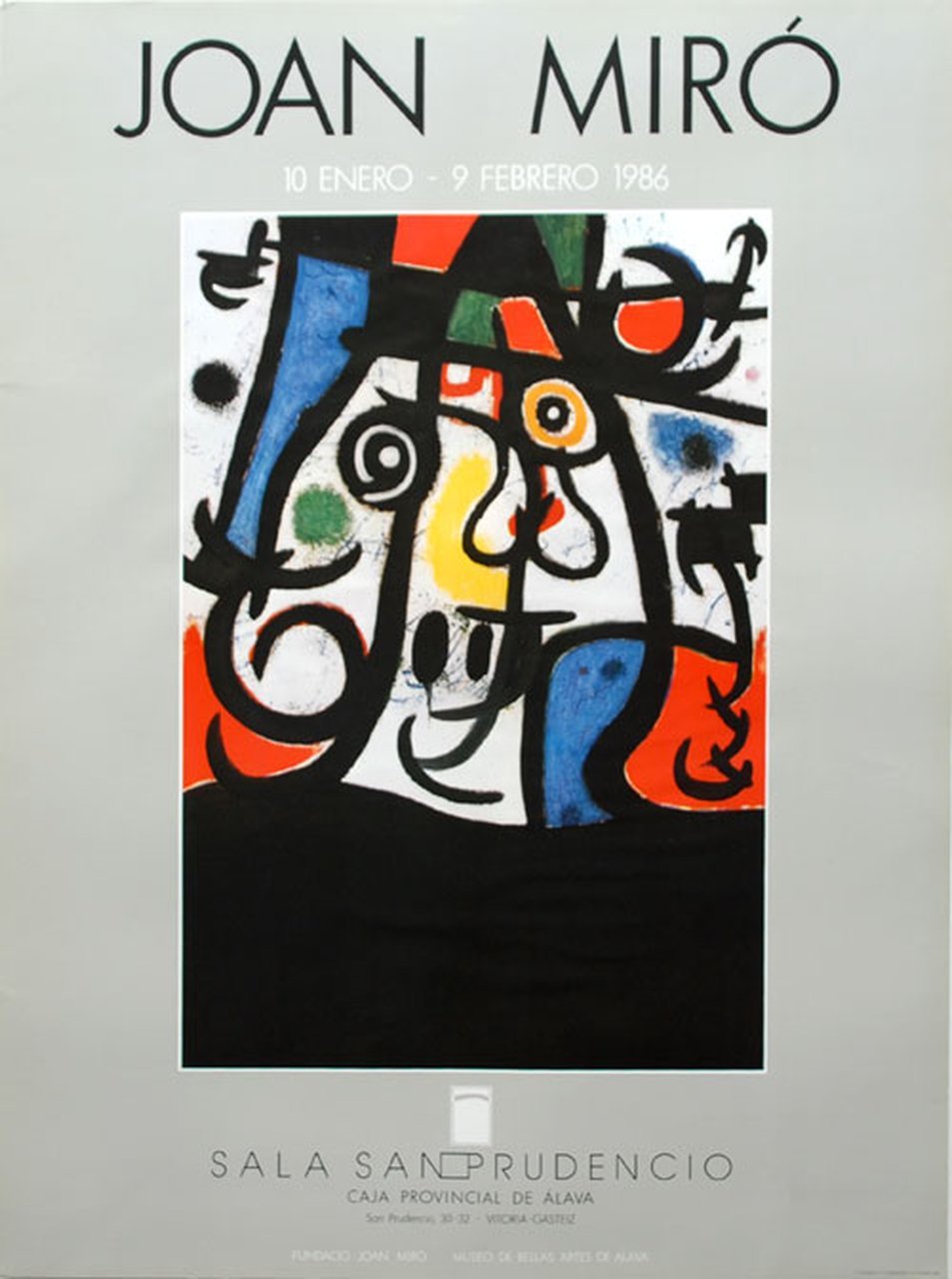 Image 2 of Joan Miro----- Sala San Prudencio uit 1986