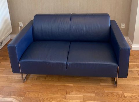 Artifort Mare 2-seater sofa blue