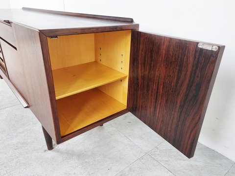 Sibast Small Danish Rosewood Sideboard by Arne Vodder