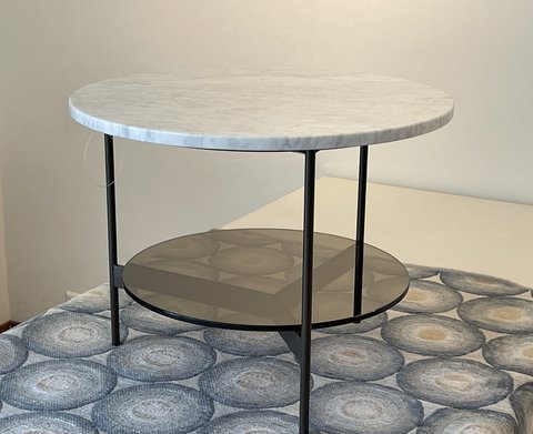 Leolux Tampa round double coffee table