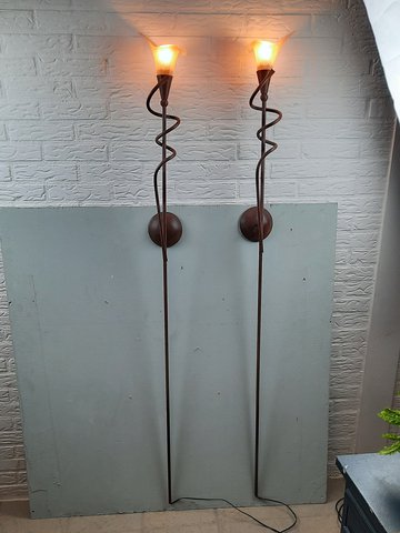 Set van 2 Edilson Pierre wandlampen