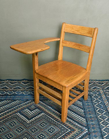 60's Amerikaanse college chair