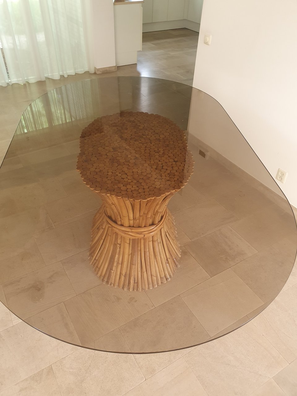 Image 5 of McGuire Vintage bamboo table