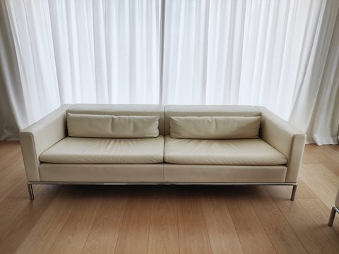2x De Sede DS5 sofa/zetel