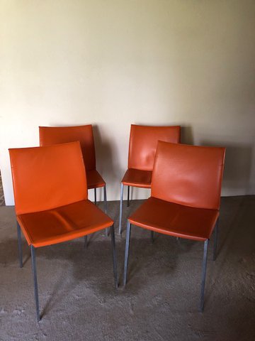 Zanotta 2087 Lia Chair (4x) designed by Roberto Barbieri