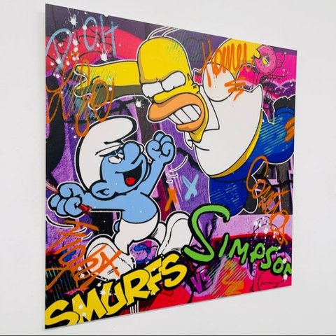 AIIROH - Smurfs Vs Simpson