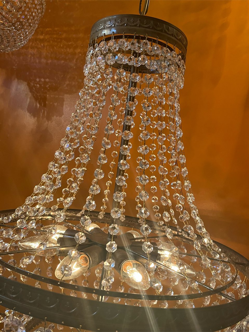 Amedi bronze chandelier image 13