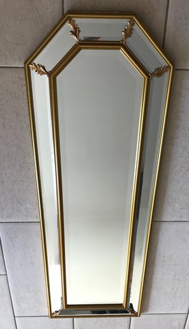 Vintage facettierter Spiegel