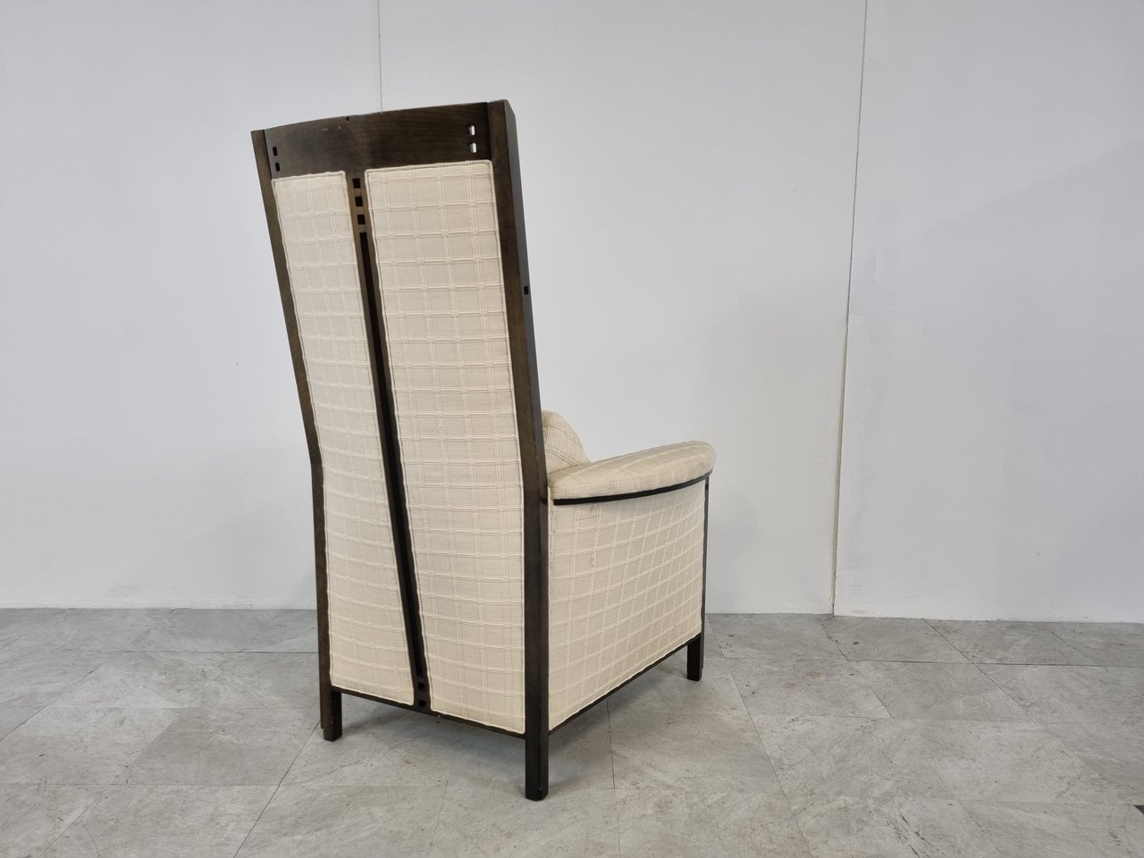Image 11 of Umberto Asnago Galaxy Peggy fauteuil met hoge rugleuning, jaren 80