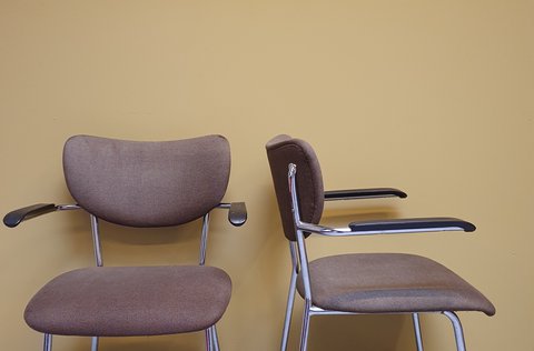 De Wit Schiedam - vintage stoelen - 2 stuks