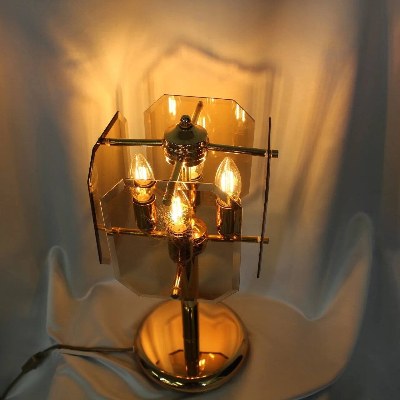 Vintage tafellamp Hollywood Regency image 5