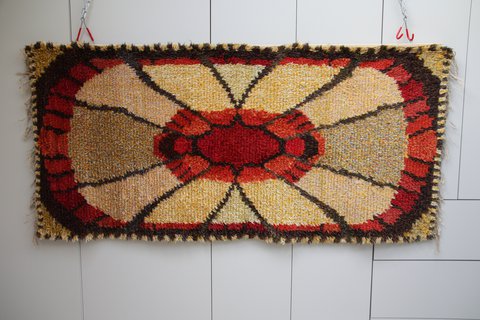Vintage rya carpet