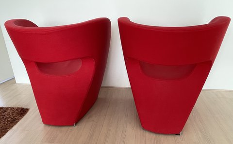 2 x Moroso Victoria and Albert fauteuil