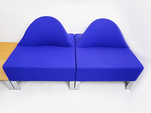 Allermuir Senator modulair sofa + coffeetable
