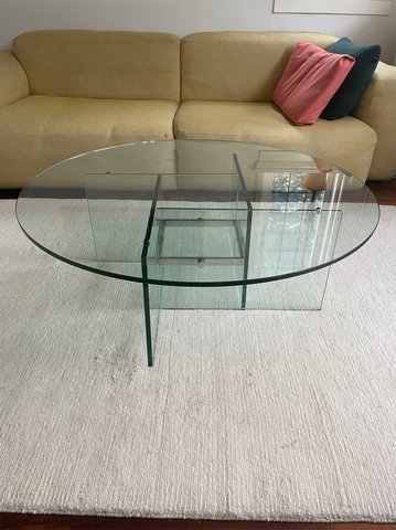 Glazen design salontafel tafel