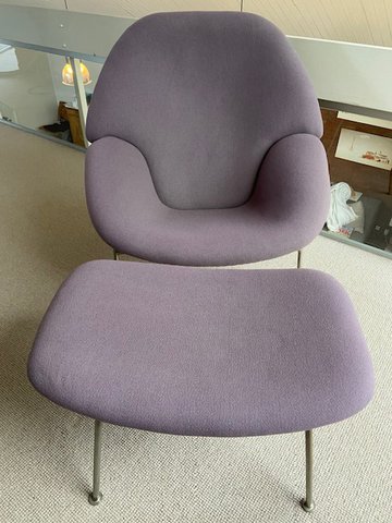 Artifort Pierre Paulin  F555 space age lounge chair+ ottoman