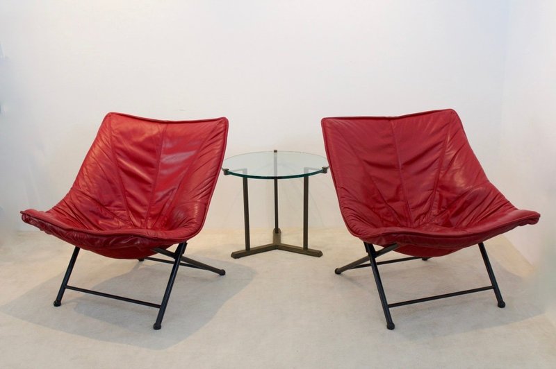 2 Easy Chairs by Teun Van Zanten for Molinari