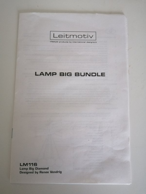 Leitmotiv lamp Big Bundel