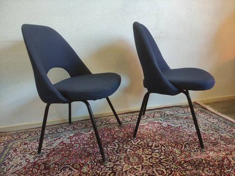 6x Knoll International by Eero Saarinen dining room chair