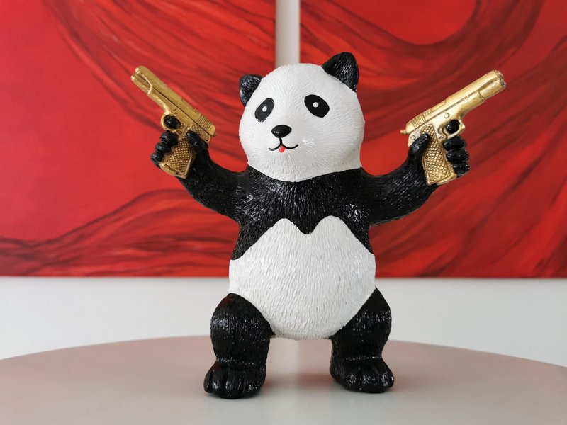 Van Apple - Street Panda - Gold Peace Panda - Oplage 250