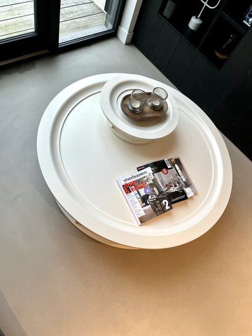 Linteloo OBI salontafel 130cm + kleine bijzet