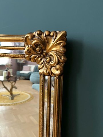 Gigantic Vintage Mirror Deknudt 185x114cm 
