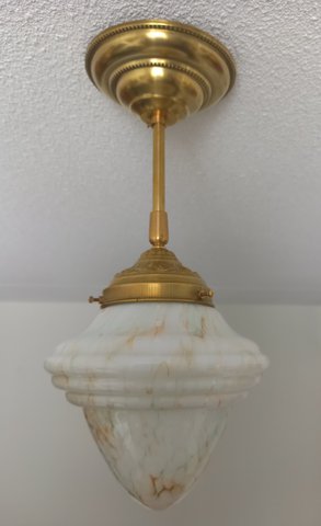 Art Deco hanging lamp
