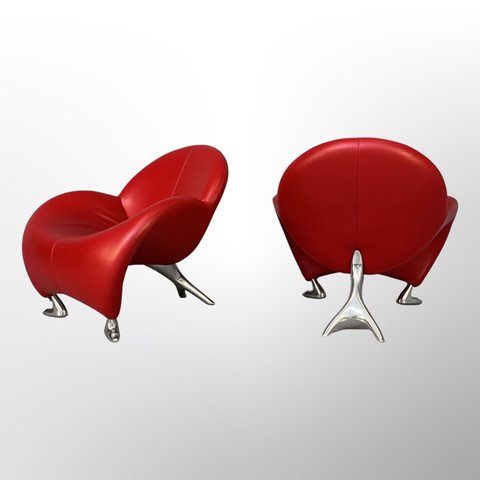 2x Leolux Papageno fauteuil