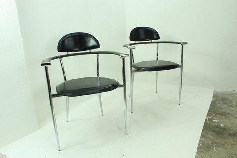 4 Arrben Italy Marilyn stiletto dining room chairs