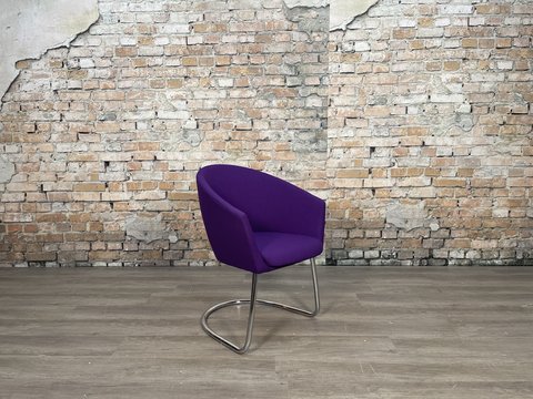 Artifort Megan purple armchair