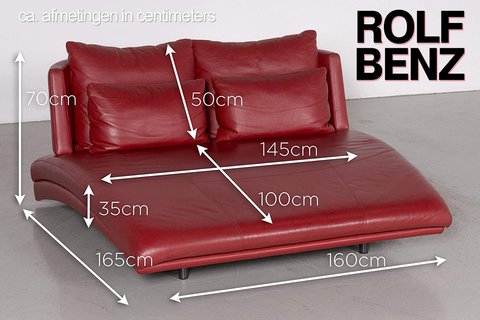 Rolf Benz chaise longue bank