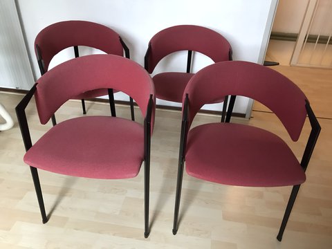 4 x Castelijn Designstühle