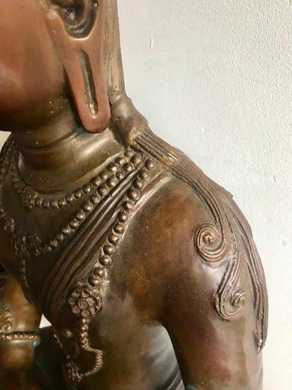 Antieke Boeddha brons