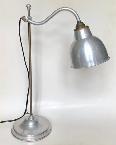 Vintage Art Deco lamp industrieel 