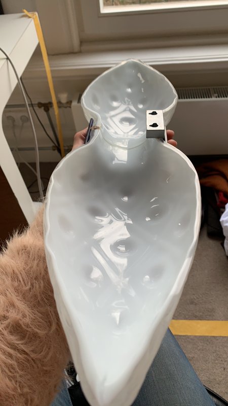 Borek Sipek glazen wandlamp