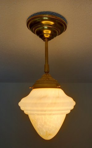 Art Deco hanging lamp