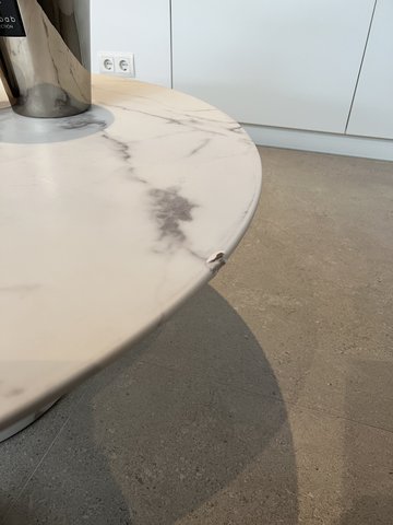 Pols Potten - Marble Look Disc Coffee Table