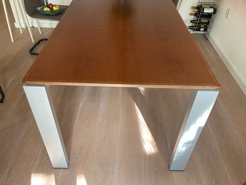 Dining table Arco design (extendable)